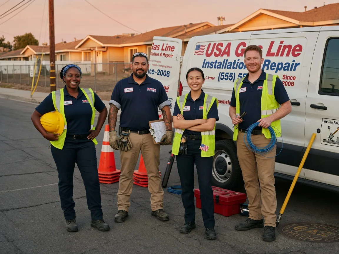 Gas Line Installation company in Cascilla, MS